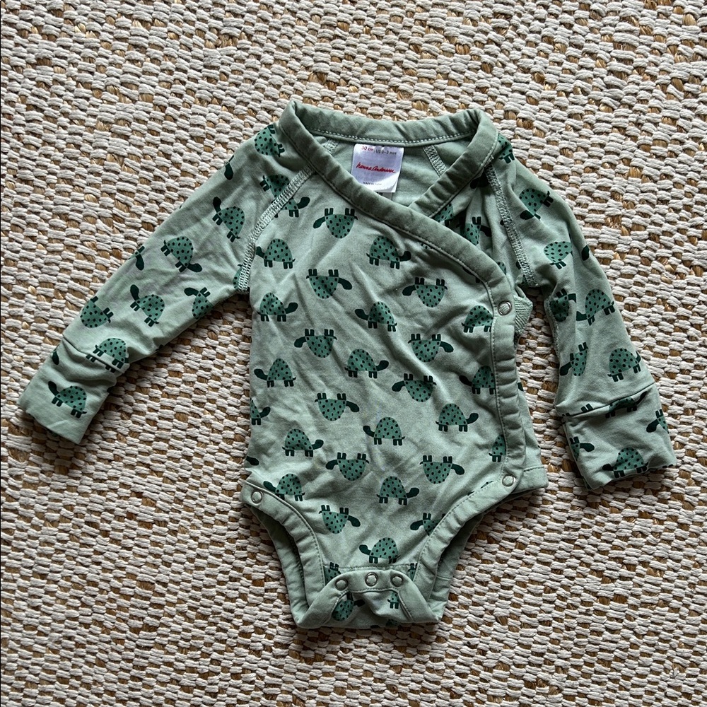 Hanna Andersson wrap bodysuit